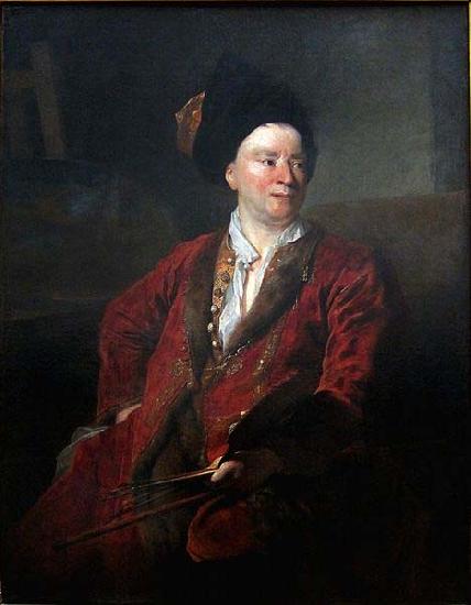 Nicolas de Largilliere Portrait of Jean-Baptiste Forest oil painting picture